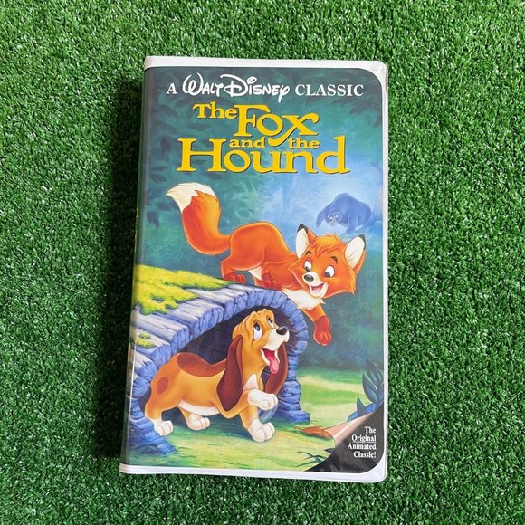 The Fox and The Hound Disney Classic Black Diamond Collection VHS Tested Vintage - Picture 1 of 13
